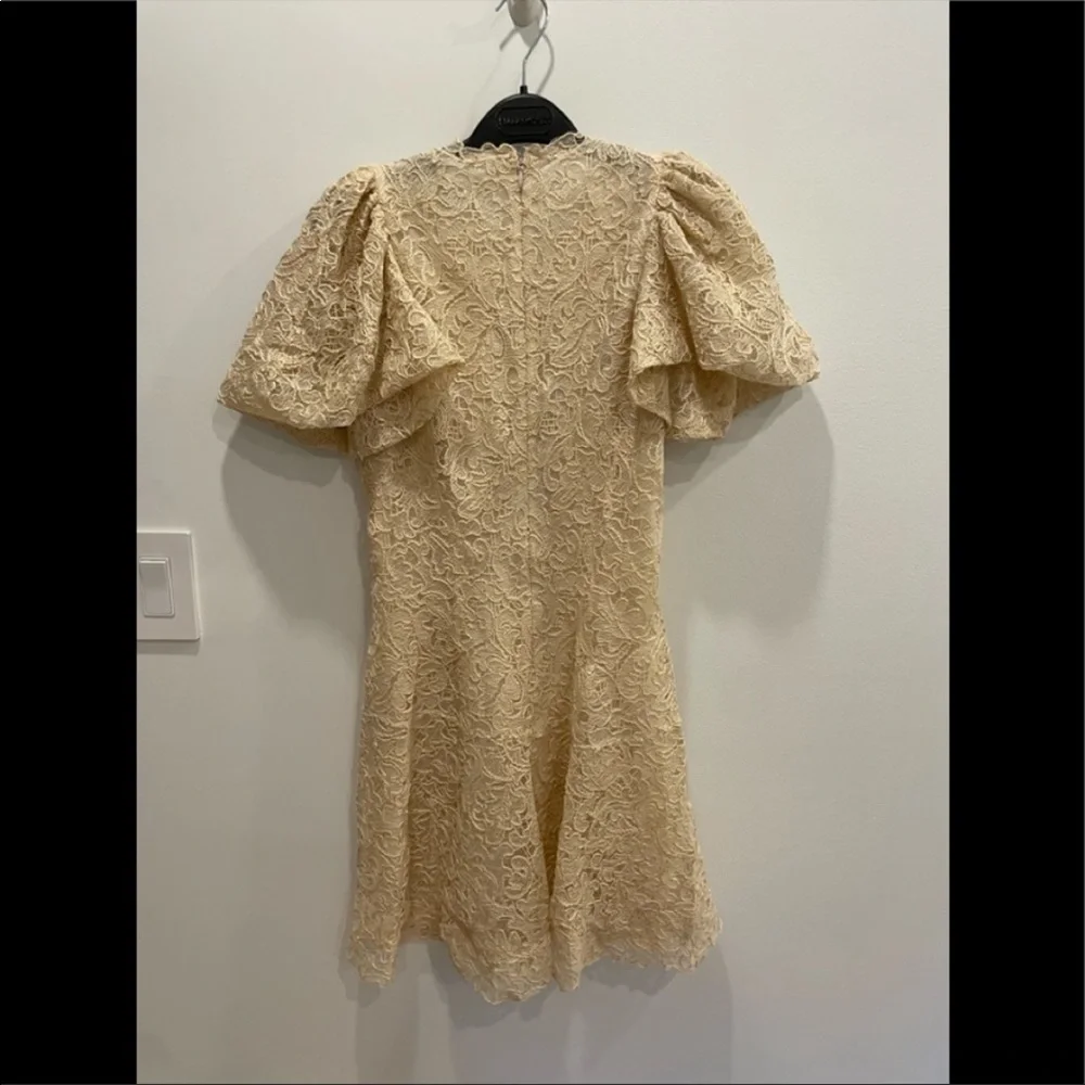 2022 spring Jonathan Simkhai brand new GIGI LACE MINI Dress - Picture 4 of 6